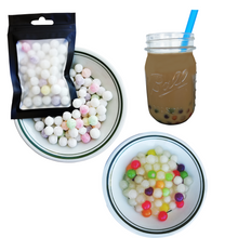 Load image into Gallery viewer, 8 Individual Packets of RAINBOW BOBA Bubble Tea Pearls
